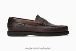Boat Shoes CAP VERT WINE Mephisto Men 0T4D553