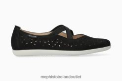 Flats KARLA PERF BLACK Mephisto Women 0T4D8