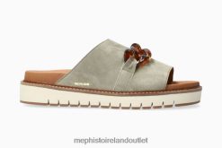 Sandals BEVERLEY LIGHT KHAKI Mephisto Women 0T4D91