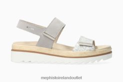 Sandals DOMINICA LIGHT GREY Mephisto Women 0T4D27