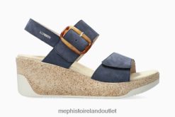 Sandals GIULIA JEANS BLUE Mephisto Women 0T4D169