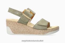 Sandals GIULIA LIGHT KHAKI Mephisto Women 0T4D133