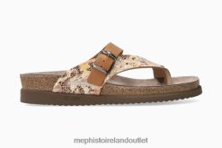 Sandals HELEN MIX SAND Mephisto Women 0T4D390