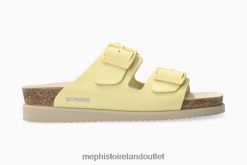 Sandals HESTER YELLOW Mephisto Women 0T4D37