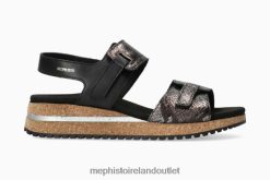 Sandals JADE BLACK Mephisto Women 0T4D44