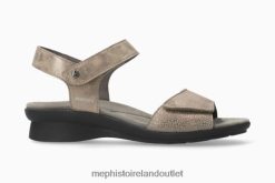 Sandals PATTIE DARK TAUPE Mephisto Women 0T4D167