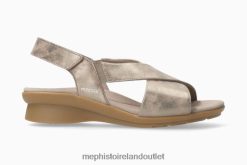 Sandals PHARA DARK TAUPE Mephisto Women 0T4D180