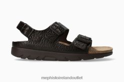 Sandals ZEUS FIT. DARK BROWN Mephisto Men 0T4D572